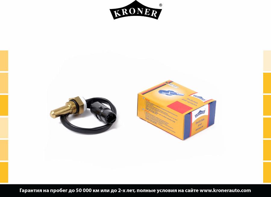 Kroner K204009 - Термовыключатель, вентилятор радиатора / кондиционера autodif.ru