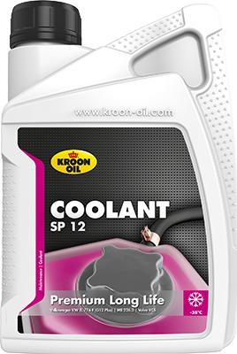 Kroon OIL 04214 - Жидкость охлаждающая Coolant SP 12 1L-, Охлаждающая жидкость (розового цвета, готовая к применению) autodif.ru