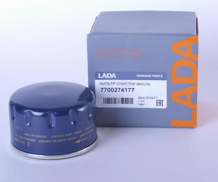 LADA 7700274177 - Масляный фильтр autodif.ru