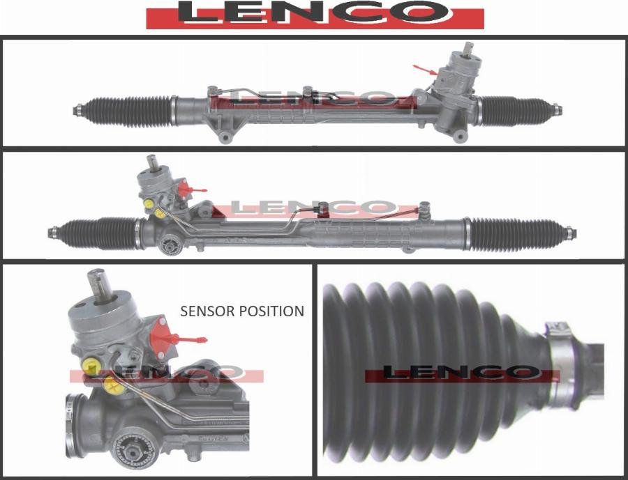 Lenco SGA910L - Рулевой механизм, рейка autodif.ru