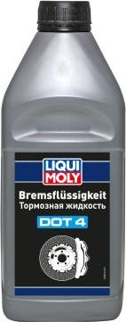 Liqui Moly 8834 - Тормозная жидкость 1л. Bremsenflussigkeit DOT-4 DOT 4 SAE J1703/J1704 1л. Bremsenflussigkeit DOT-4 autodif.ru