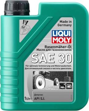 Liqui Moly 3991 - LiquiMoly Rasenmaher-Oil SAE 30 (1L)_мин.масло моторн.! д/4-такт.газонок. \ API SG OEM MIL-L-46152E autodif.ru