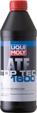 Liqui Moly 3659 - LiquiMoly Top Tec ATF 1600 (1L) масло трансмиссионное! синт. для АКПП\ MB 236.12/236.14 autodif.ru