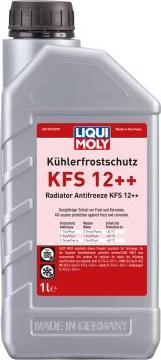 Liqui Moly 21134 - Антифриз концентрат kuhlerfrostschutz kfs 12++ красный 1л Liqui Moly 21134 autodif.ru