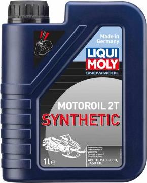 Liqui Moly 2382 - LiquiMoly Snowmobil Motoroil 2T Synthetic TC (1L) синт.масло моторн.! для снегох.\ API-TC,JASO FC autodif.ru