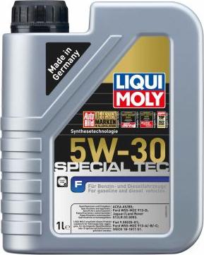 Liqui Moly 2325 - Масло моторное синтетическое 1л - НС-синт. мот.масло Special Tec F 5W-30 A5,B5 autodif.ru