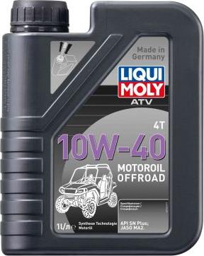 Liqui Moly 7540 - 10W-40 ATV 4T Motoroil (НС-синт.мотор.масло для 4-х тактных двиг.) 1л autodif.ru