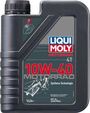 Liqui Moly 7609 - 10W-40 Motorrad Synth 4T (синт.мотор.масло для 4-х тактных двиг.) 1л autodif.ru