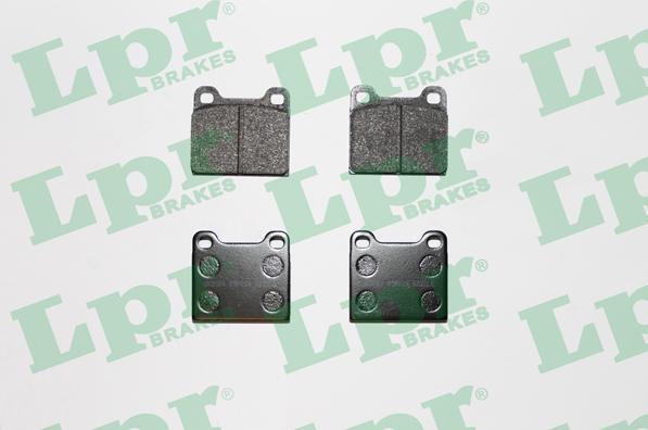 LPR 05P024 - Колодки тормозные задние MERCEDES (W123) autodif.ru