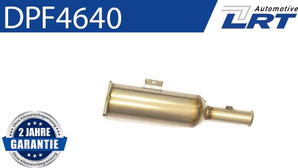 LRT DPF4640 - Сажевый / частичный фильтр, система выхлопа ОГ autodif.ru