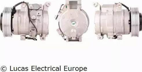 Lucas Electrical ACP572 - Компрессор кондиционера autodif.ru