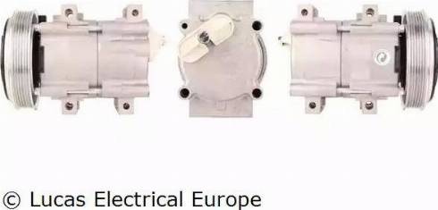 Lucas Electrical ACP166 - Компрессор кондиционера autodif.ru