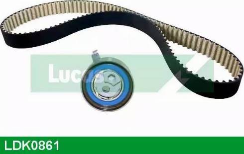 Lucas Engine Drive LDK0861 - Комплект зубчатого ремня ГРМ autodif.ru