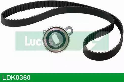Lucas Engine Drive LDK0360 - Комплект зубчатого ремня ГРМ autodif.ru