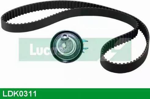 Lucas Engine Drive LDK0311 - Комплект зубчатого ремня ГРМ autodif.ru