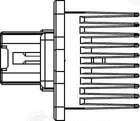 Luzar LFR 1104 - LFR 1104_регулятор мотора отопителя!- Mitsubishi Lancer X 07> autodif.ru