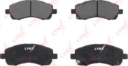 LYNXauto BD-7105 - Колодки тормозные передние подходит для SUBARU Impreza 2.0-2.0T 99-00/1.6 (AKE) 00/Legacy 2.0-2.2 96-99/2.0-2.5 99-00 BD-7105 autodif.ru