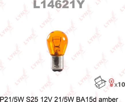 LYNXauto L14621Y - Лампа накаливания autodif.ru
