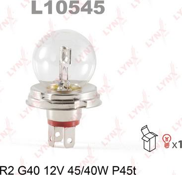 LYNXauto L10545 - Лампа накаливания, фара дальнего света autodif.ru