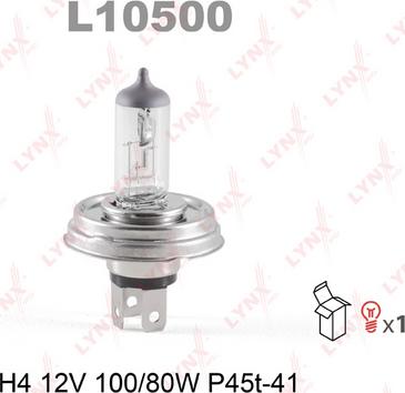LYNXauto L10500 - Лампа накаливания autodif.ru