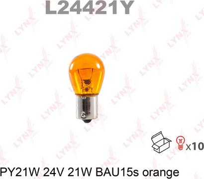 LYNXauto L24421Y - Лампа накаливания autodif.ru