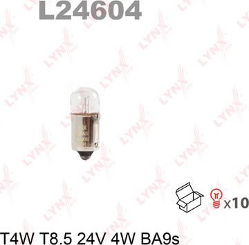 LYNXauto L24604 - Лампа накаливания autodif.ru