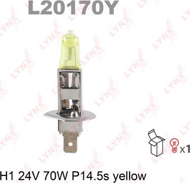 LYNXauto L20170Y - Лампа накаливания, противотуманная фара autodif.ru
