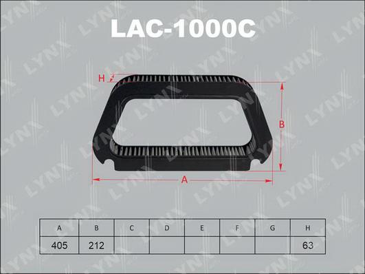 LYNXauto LAC-1000C - Фильтр воздуха в салоне autodif.ru