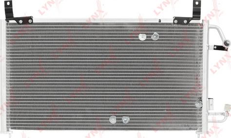 LYNXauto RC-0025 - Радиатор кондиционера \DAEWOO Espero 1.5-2.0 95-99 / Nexia 1.5 95> autodif.ru