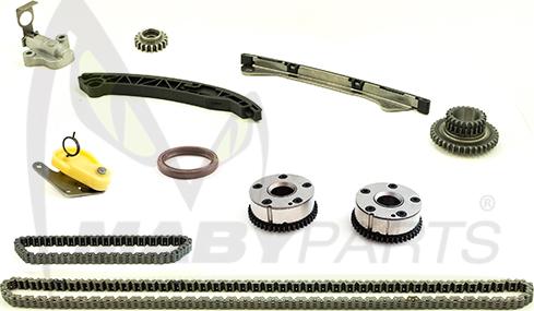 Mabyparts OTK930109 - Комплект цепи привода распредвала autodif.ru