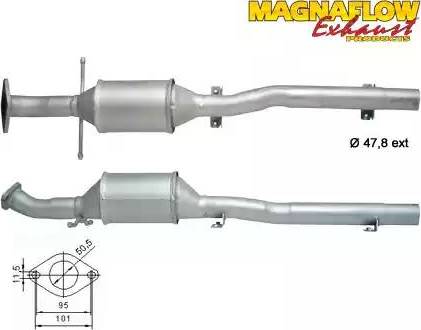 Magnaflow 82556 - Катализатор autodif.ru