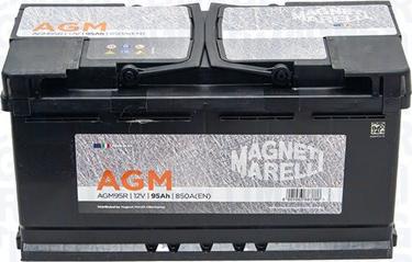 Magneti Marelli 069095850009 - Стартерная аккумуляторная батарея autodif.ru