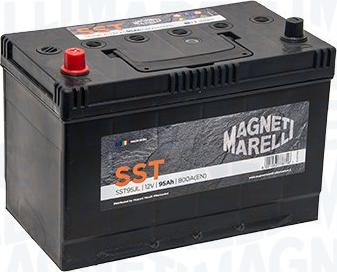 Magneti Marelli 069095800018 - Стартерная аккумуляторная батарея, АКБ autodif.ru