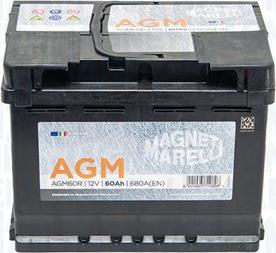 Magneti Marelli 069060680009 - Стартерная аккумуляторная батарея, АКБ autodif.ru