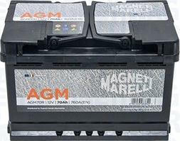 Magneti Marelli 069070760009 - Стартерная аккумуляторная батарея, АКБ autodif.ru