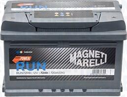 Magneti Marelli 069072720007 - Стартерная аккумуляторная батарея, АКБ autodif.ru