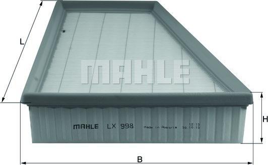 Magneti Marelli 154085564660 - Воздушный фильтр, двигатель autodif.ru