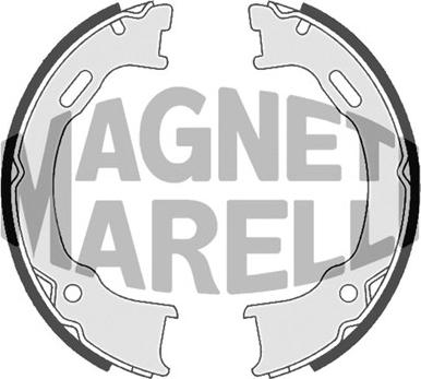 Magneti Marelli 360219198369 - Тормозные башмаки, барабанные autodif.ru