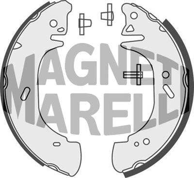Magneti Marelli 360219198323 - Тормозные башмаки, барабанные autodif.ru