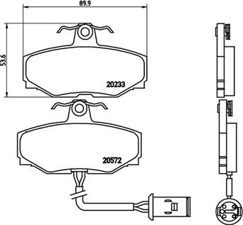 Magneti Marelli 363700436006 - Тормозные колодки, дисковые, комплект autodif.ru