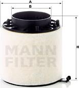 Mann-Filter C 16 114/1 x - Воздушный фильтр, двигатель autodif.ru