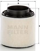 Mann-Filter C 16 114/3 X - Воздушный фильтр, двигатель autodif.ru