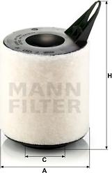 Mann-Filter C 1361 - Воздушный фильтр, двигатель autodif.ru