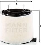 Mann-Filter C 17 011 - Воздушный фильтр, двигатель autodif.ru