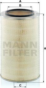 Mann-Filter C 31 009 x - Воздушный фильтр, двигатель autodif.ru