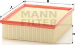 Mann-Filter C 27 192/1 - Воздушный фильтр, двигатель autodif.ru