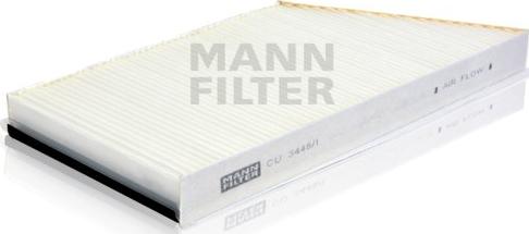 Mann-Filter CU 3448/1 - Фильтр воздуха в салоне autodif.ru