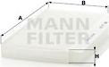 Mann-Filter CU 3337 - Фильтр воздуха в салоне autodif.ru