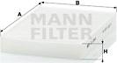 Mann-Filter CU 2945 - Фильтр воздуха в салоне autodif.ru