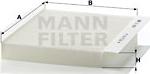 Mann-Filter CU 2680 - Фильтр воздуха в салоне autodif.ru